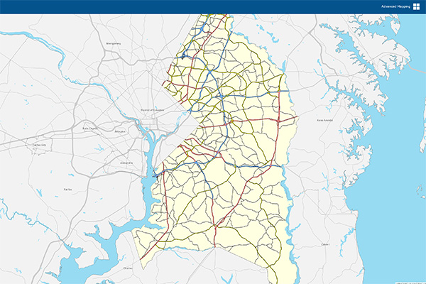 PGA map